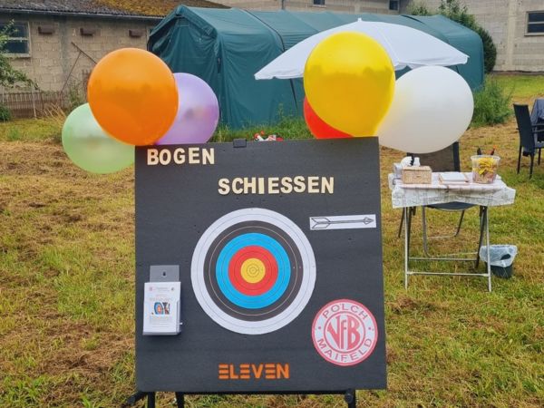 Bauernmarkt Mertloch 2024 - Hinweisschild