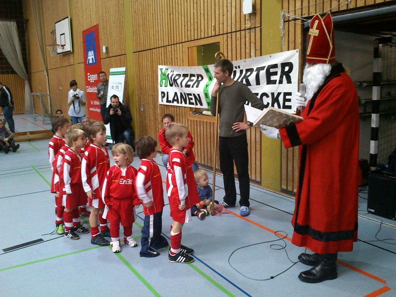 VfB-Bambinis beim Nikolausturnier